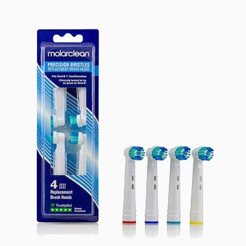 Molarclean Precision Toothbrush Heads, 4 Heads
