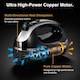 image 4 of VonShef 300W Black Hand Mixer Electric Whisk with 5 Speeds