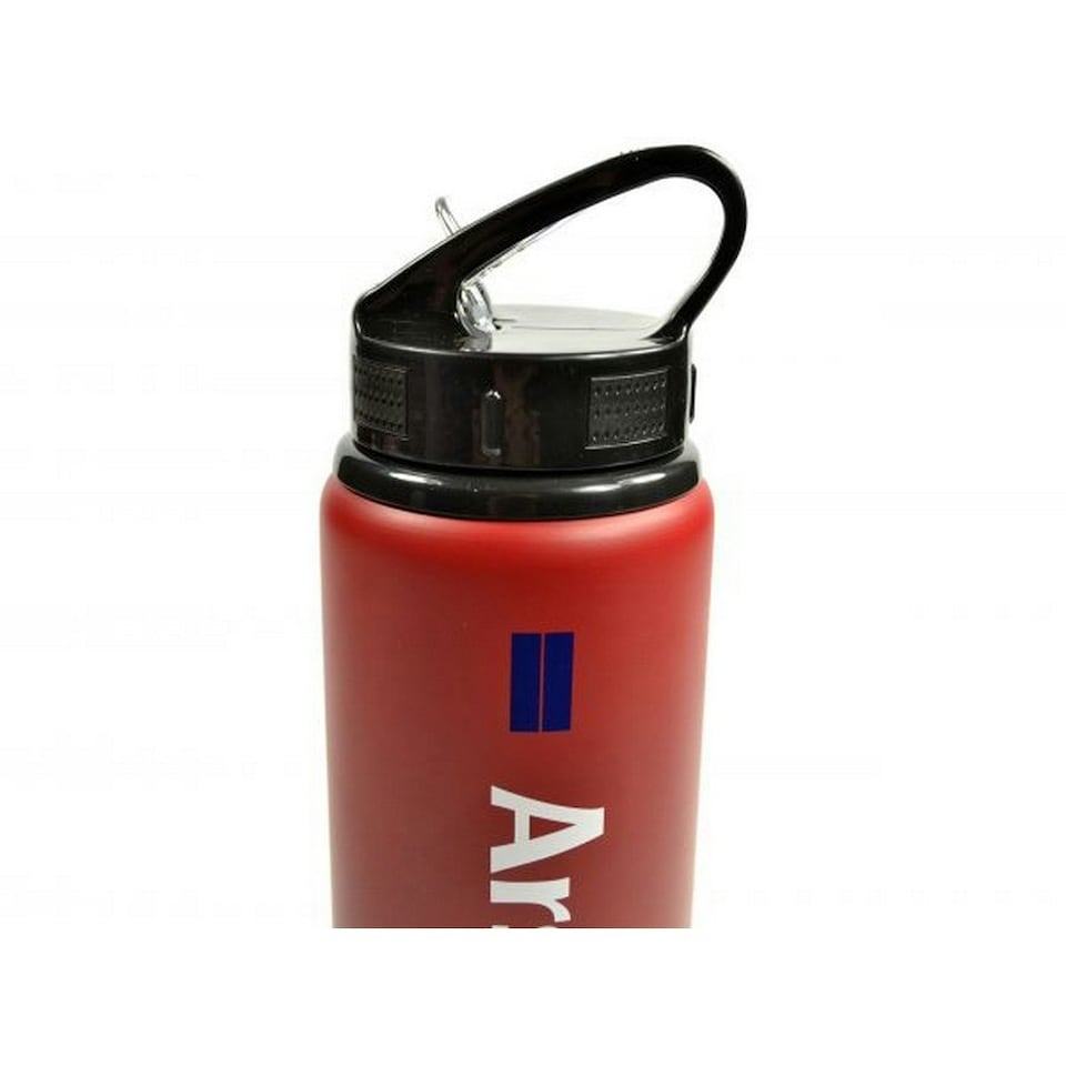 image 1 of Arsenal FC Fade Aluminium Water Bottle - Red/Blue/White - One Size
