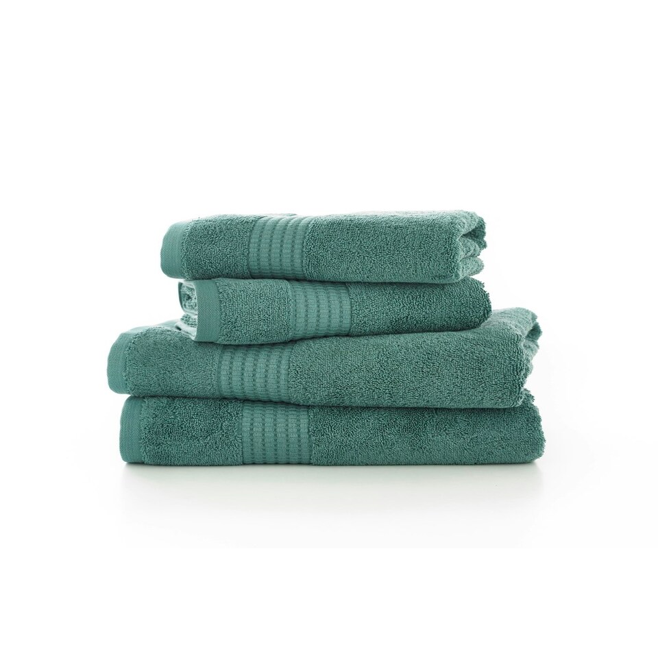 image 1 of Poloma 700GSM Supersoft Cotton Towels – Ultra-Absorbent, Premium Comfort in All Sizes Green | Pine | Bath towel