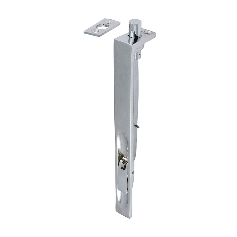 image 1 of Timco - Lever Action Flush Bolt - Polished Chrome (Size 200 x 19mm - 1 Each)