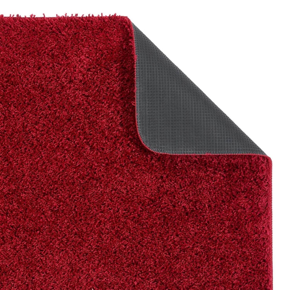 image 1 of Washable Non Slip Shaggy Floor Rug Soft Stain Resistant Plain