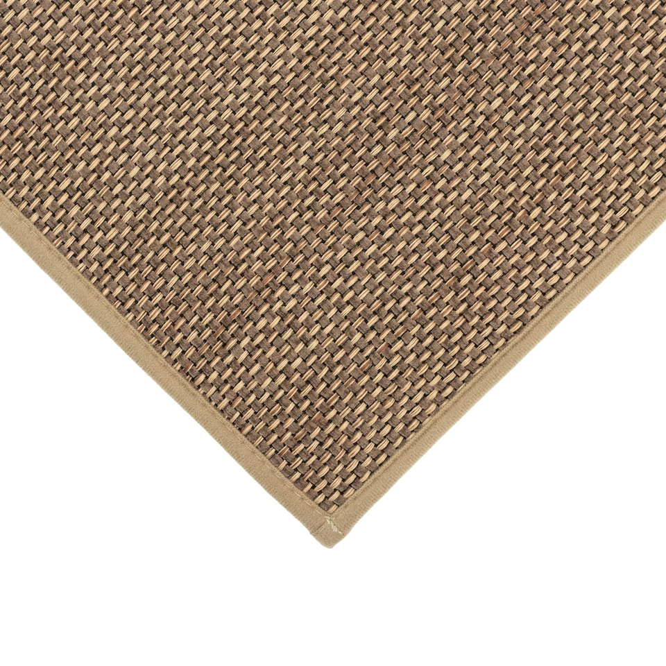 image 1 of JVL Antarra Machine Washable Entrance Doormat, 50 x 75cm - Beige