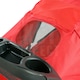image 9 of KCT Red Pet Stroller with Rain Cover Red