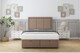 image 1 of Sloomy Lancaster Mink Plush Ottoman Bed With Mattress With 26" Strutted Headboard 3' Single
