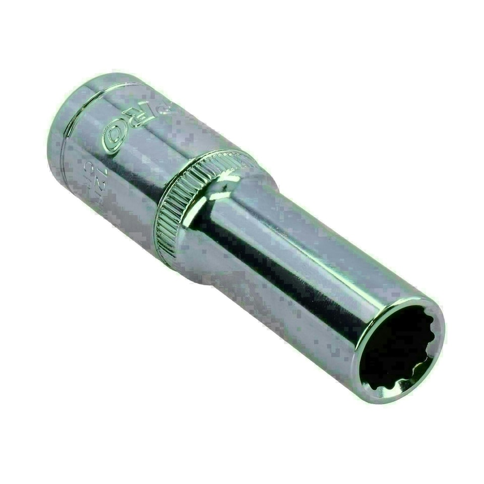 image 1 of 12mm 1/2in Drive Double Deep Long Reach Metric Socket 12 Point Sided Bi-hex