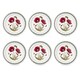 image 1 of Portmeirion Botanic Garden 10" Plate Poppy Set of 6