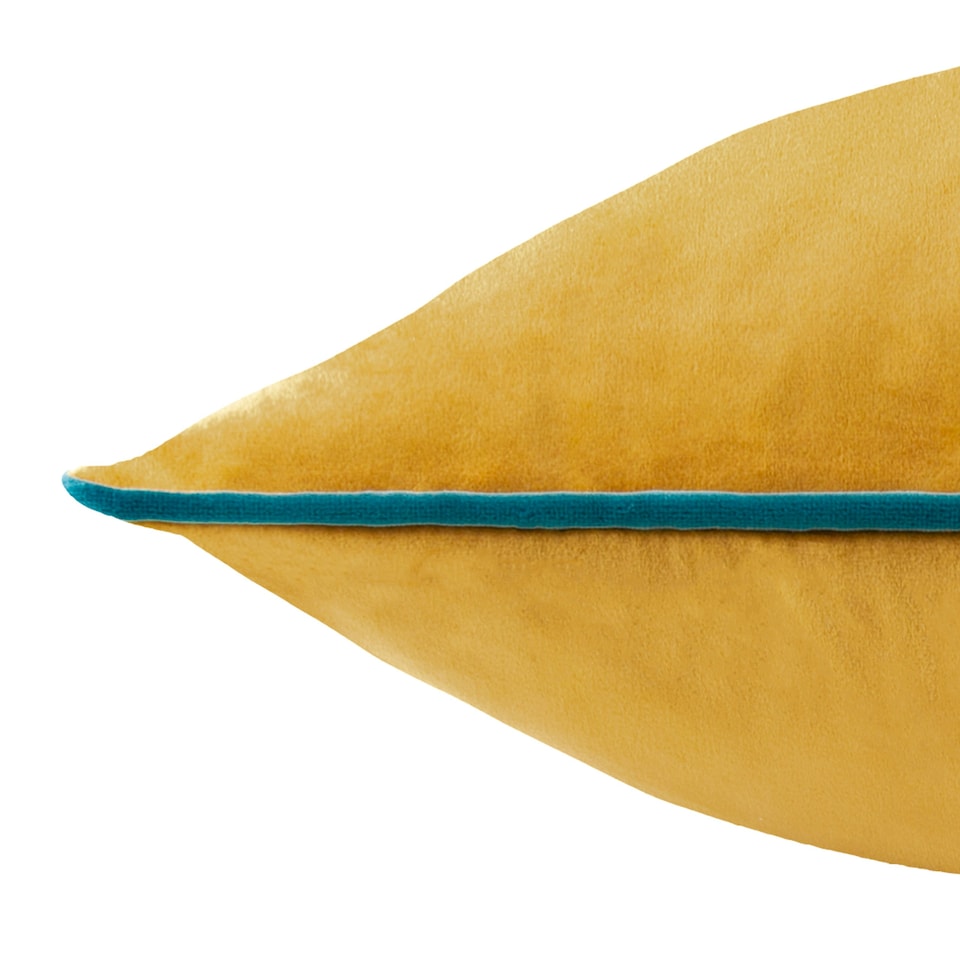 image 1 of Furn Meridian Velvet Cushion Cover Blue | 45 cm x 45 cm