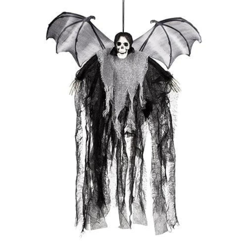 Halloween Prop Skull Bat Reaper Hanging Decoration 60cm