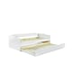image 1 of Copella White Guest Bed With Trundle And Ethan Spring Mattresses