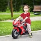 image 2 of HOMCOM Honda Licensed 6V Kids Electric Motorbike Ride On Car for 3-5 Years Red