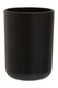 image 1 of Interiors by Premier Designer Black Tumbler with Trim, Minimal Bamboo Fibre Water Tumbler, Compact Decor Tumbler For Razors