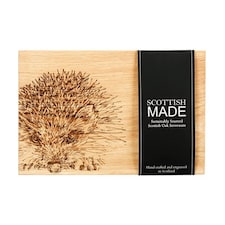 The Just Slate Company Hedgehog 30cm Oak Serving Board