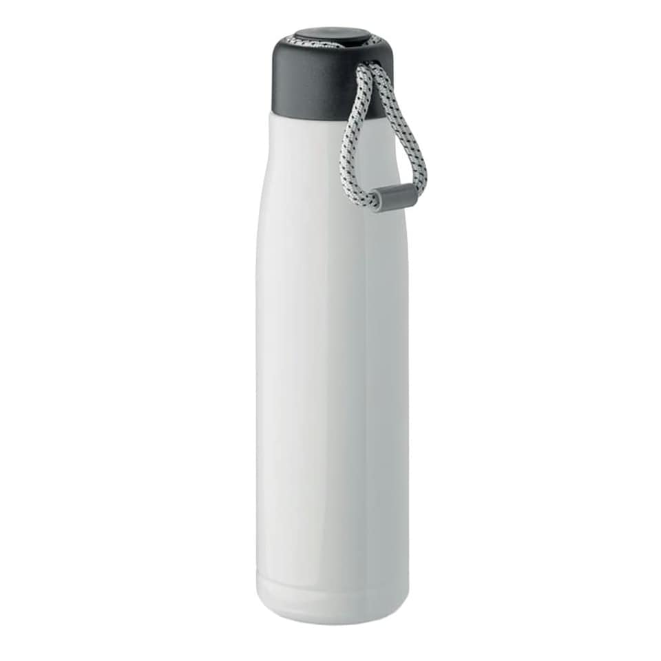 image 1 of MidOcean Cordle Double Wall 500ml Water Bottle - White - One Size | White | One Size