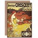 image 1 of Alphonse Mucha American Crescent Cycles Mucha Bump Art Card