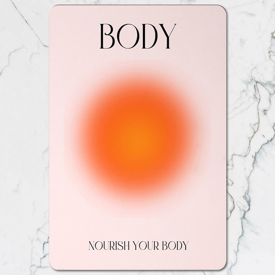 image 1 of Nourish Your Body 12 Piece Placemat And Coaster Set 11x8 With Designer Artwork