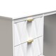 image 5 of Washington 3 Drawer Vanity in White Matt (Ready Assembled) | White | White Matt