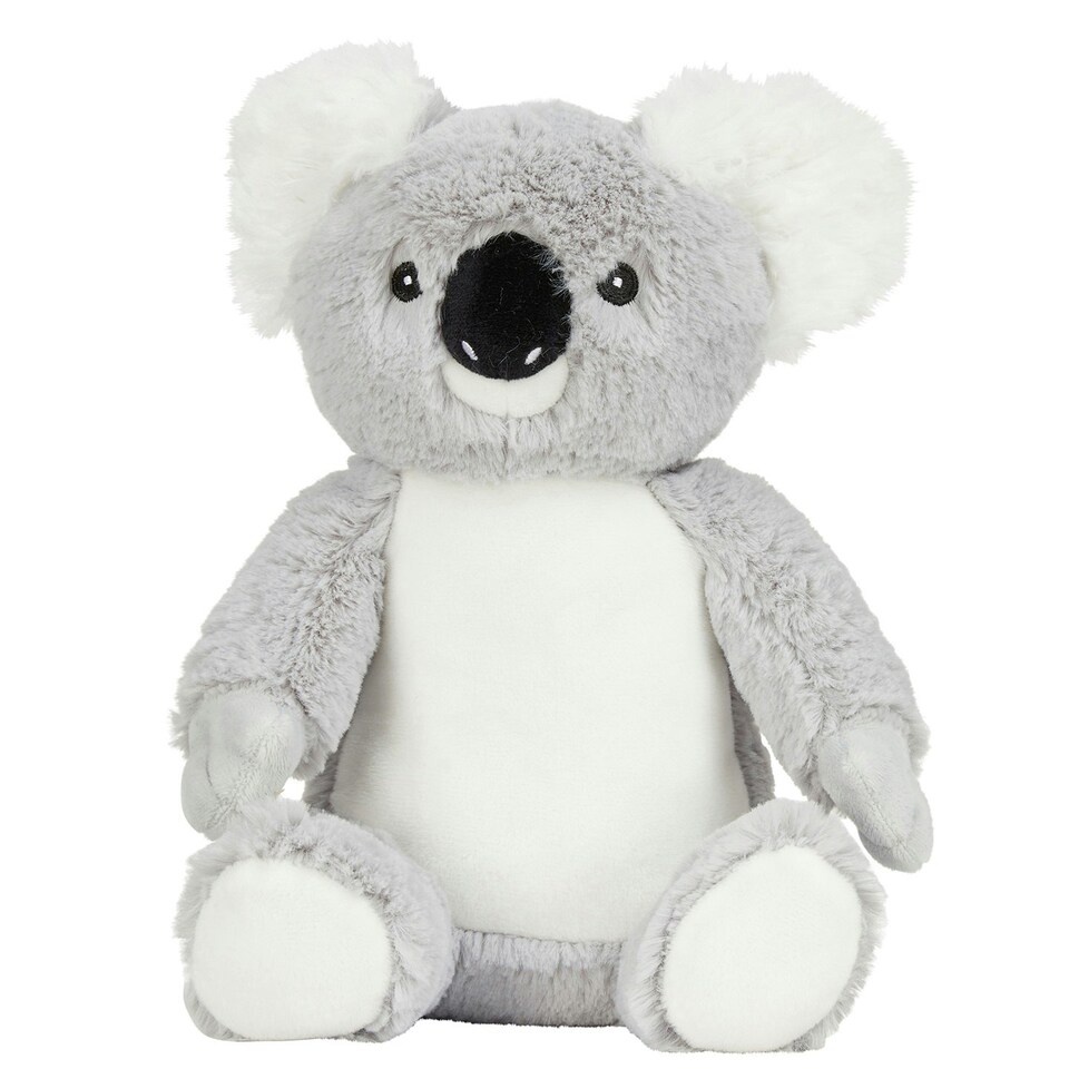 Mumbles Printme Koala Plush Toy - Grey/White - 26cm