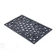 image 2 of Nicoman Victorian Style Rubber Outdoor Door Mat Grey 60 x 40cm