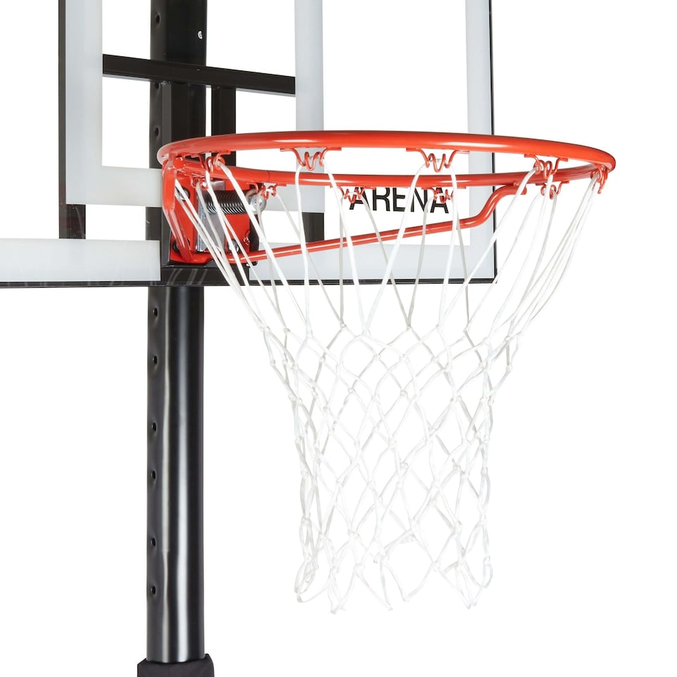image 1 of NET1 Arena Basketball Hoop – Telescopic 2.28 to 3.05 m, Pro-Style Polycarbonate Backboard 107 x 68.5 cm, 38 L Wheeled Base | Multi | BLACK | 27.0KILOGRAMS