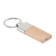 image 3 of MidOcean Llaving Rubber Keyring - Wood - One Size