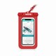 image 1 of Wave Waterproof Phone Cover, Red