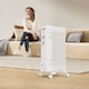 image 9 of VonHaus Oil Filled Radiator 7 Fin Portable Electric Heater