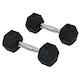 image 1 of HOMCOM Hexagonal Dumbbells Kit Weight Lifting Exercise for Home Fitness 2x5kg