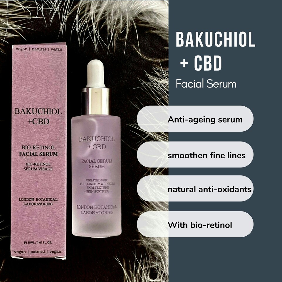 image 1 of Bakuchiol + Cbd Serum 30ml (Anti-Aging)