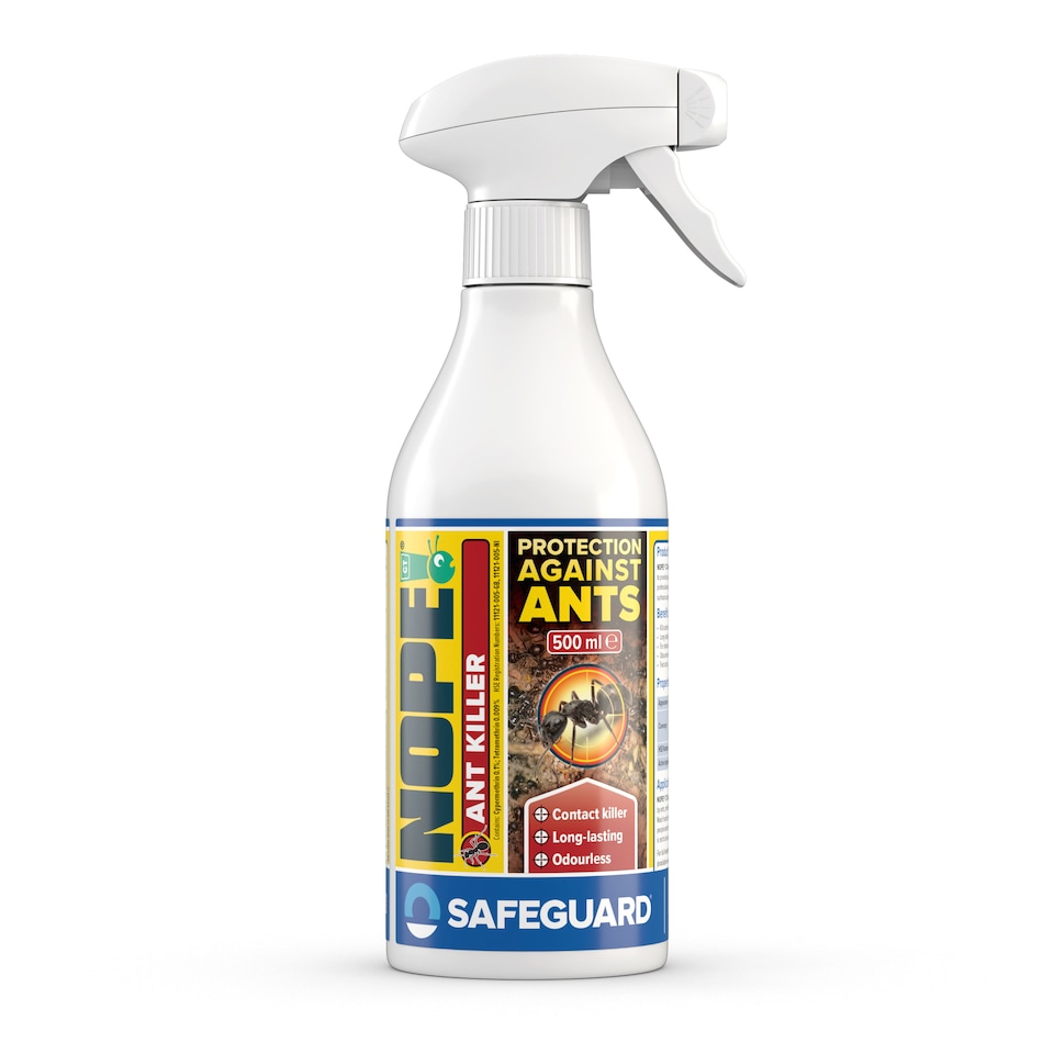 image 1 of NOPE Ant Killer Spray (500ml) Effective Ant Control - Fast-Acting and Long-Lasting for Indoor & Outdoor use.