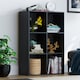 image 1 of Vida Designs Durham 2x3 Cube Storage Bookcase Display Unit, Black