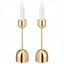 2x Gold 25cm