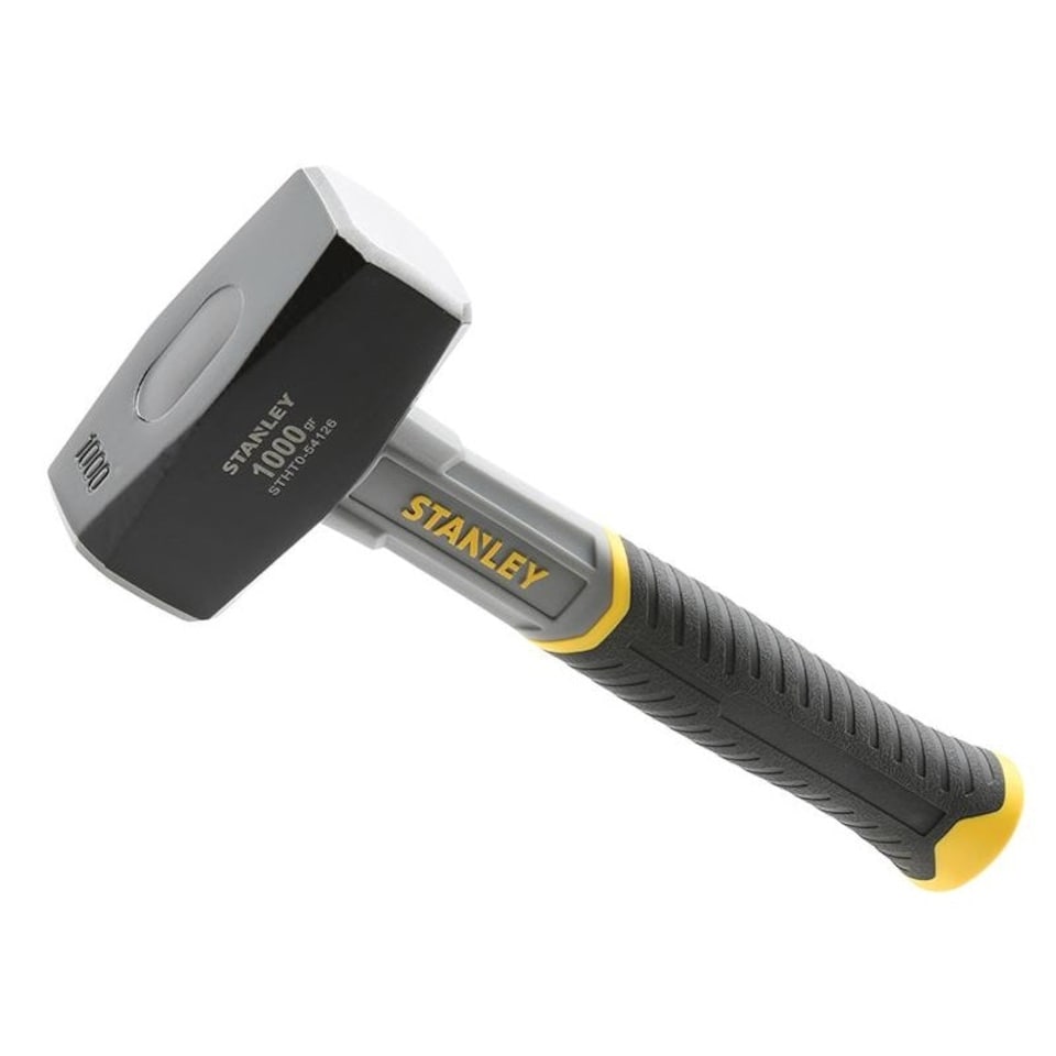 Stanley Hand Tools Fibreglass Club Hammer - Multi Colour - 1.0kg (2.1/4lb)
