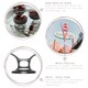 image 2 of LAV Destina Glass Ice Cream Bowls - 285ml - Pack of 6 | Clear | Clear