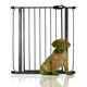 image 1 of Bettacare Extra Tall Pressure Installed Premium Pet Gate, 75cm - 83cm, Slate Grey, Pressure Fit Stair Gate for Dog, Safety Barrier for Puppy