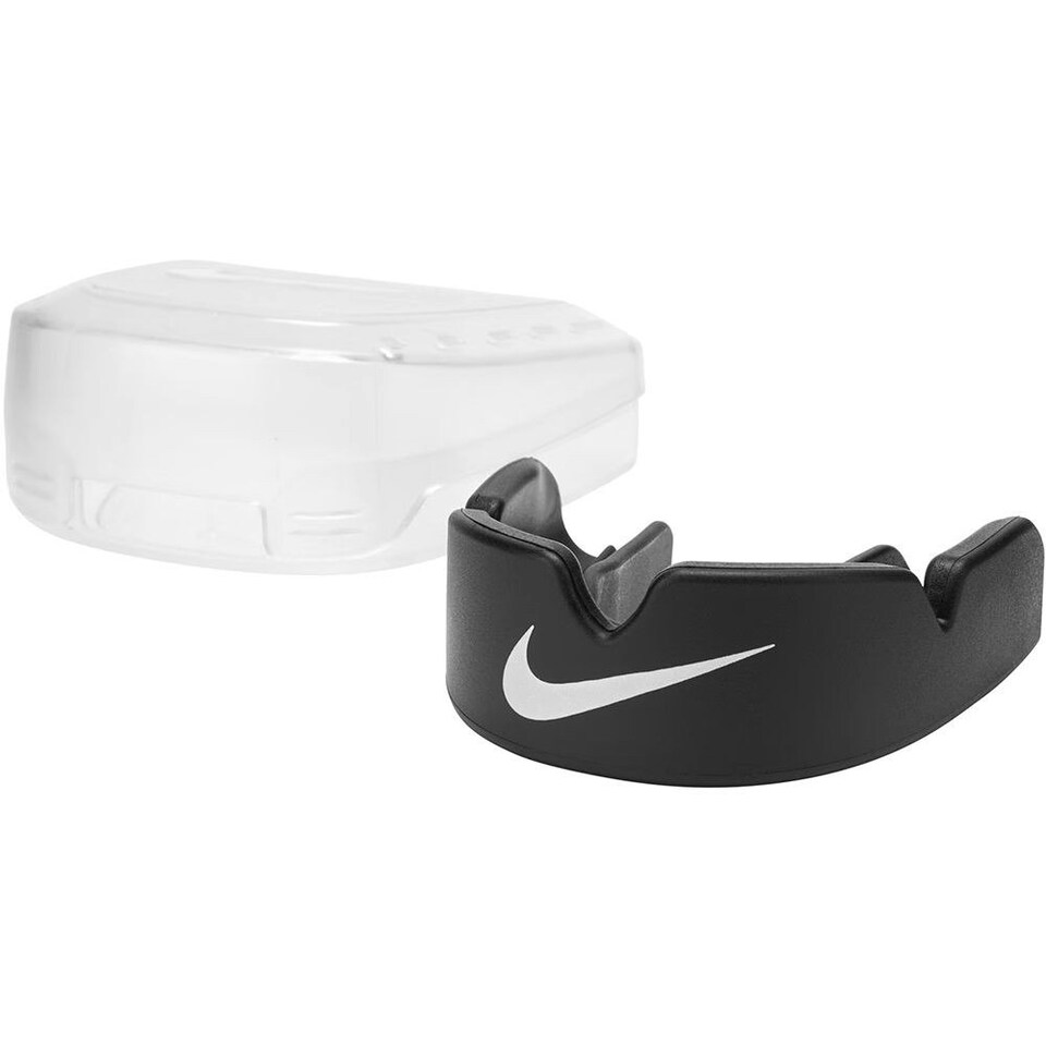 image 1 of Nike Alpha Gum Shield - Black/White - One Size