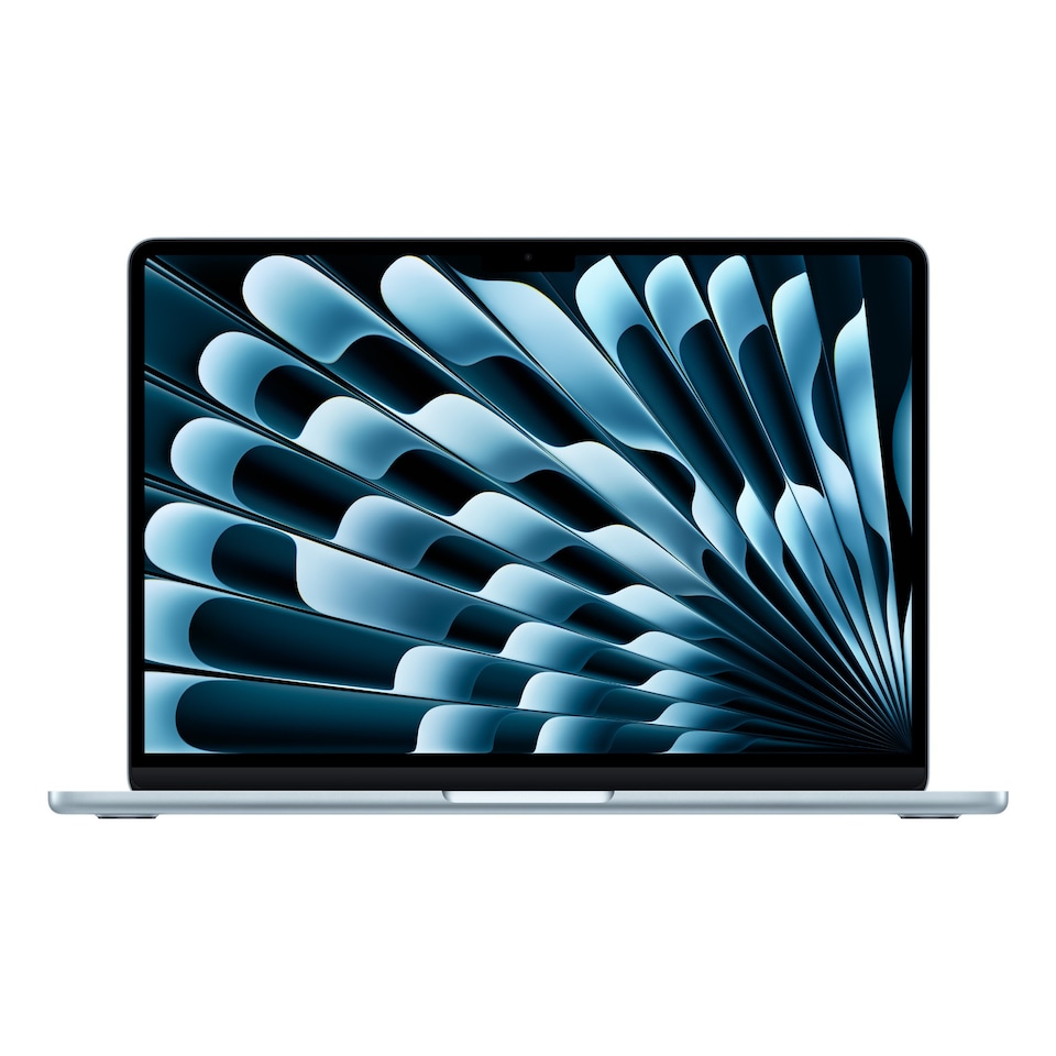 image 1 of Apple MacBook Air 13-Inch M4 chip with 10-core CPU and 10-core GPU 24GB 512GB SSD - Sky Blue