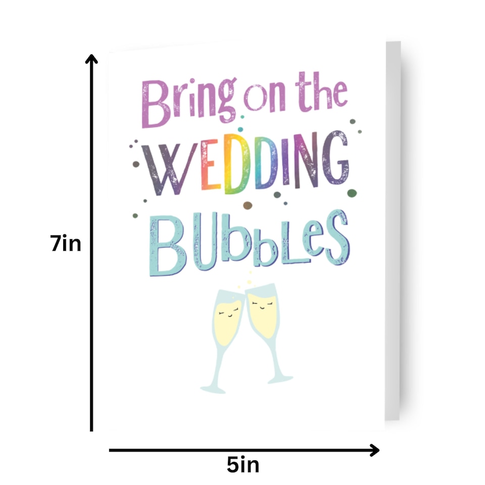 image 1 of Brightside Pride Wedding Card