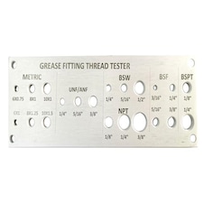 Lumatic Thread Identification Plate