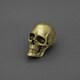 image 6 of Suck UK Skull Bottle Opener - Gold Vintage Bar Accessory