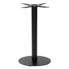 Black cast iron round table base - Medium 1050 mm Black