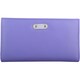 image 1 of Genuine Soft Leather Bi-Fold RFID Protected Multi-Colour Purse Purple | Violet
