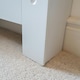 image 6 of Stylish MDF Diamond White Radiator Cover - Small