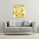 image 2 of Golden Swirled Marble (Canvas Print) 114 x 114 x 4cm