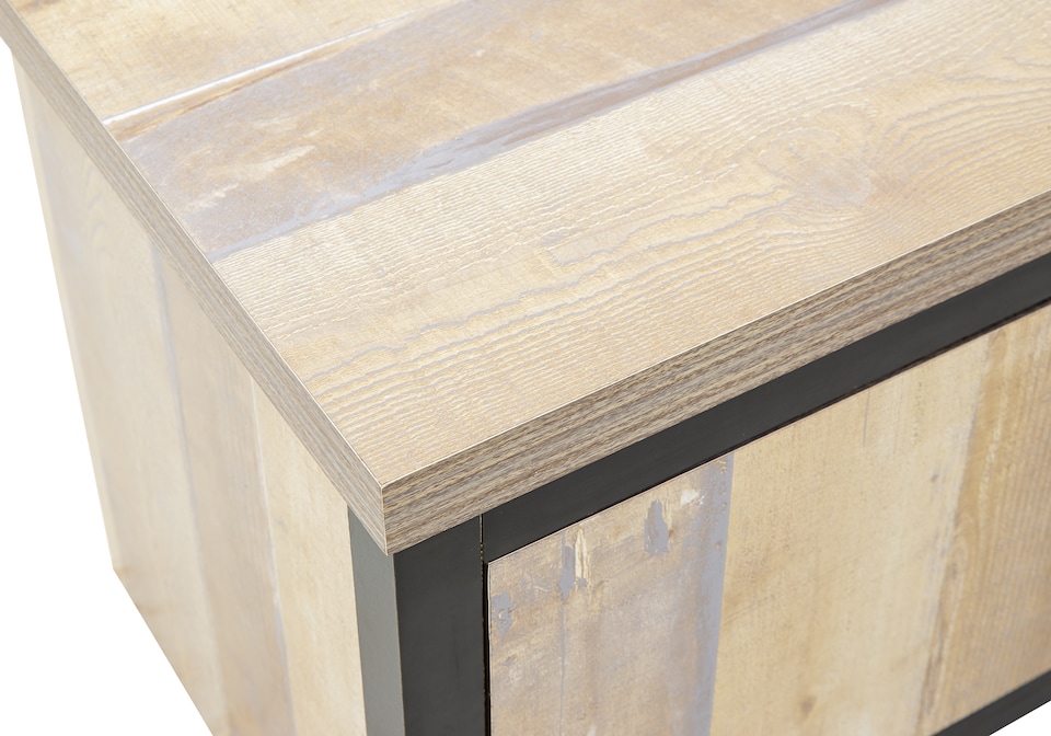 image 1 of Boston 2 Door TV Unit | Brown | Oak