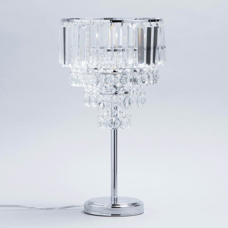 image 1 of BHS Paladina Table Lamp, Chrome