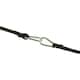 image 5 of 60" Bungee Strap with Metal Carabiners Hook Tie Down Fastener Holder 10pc