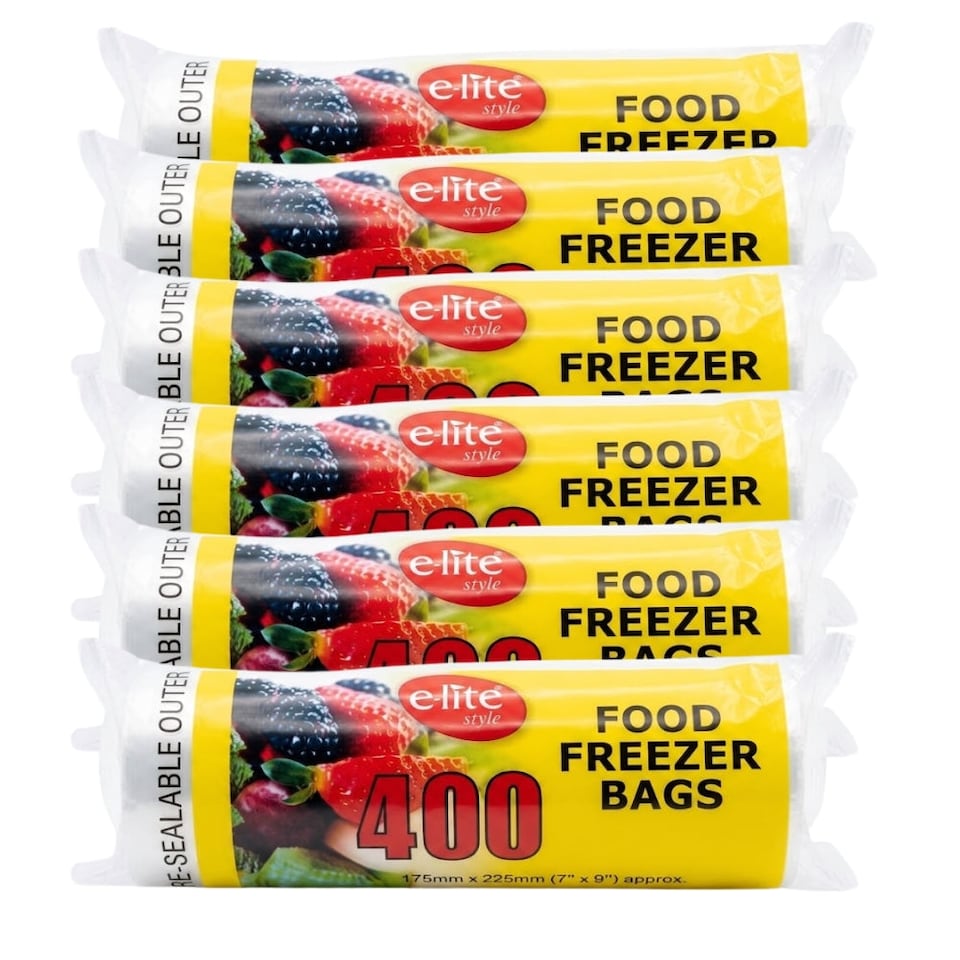 image 1 of Elite Food Freezer Bags 7x9" 400s - Pack of 6