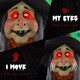 image 4 of HOMCOM Outdoor Halloween Animatronic with Sound Activated, Light Up Eyes