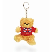 10cm Keeleco London Bear Keyclip